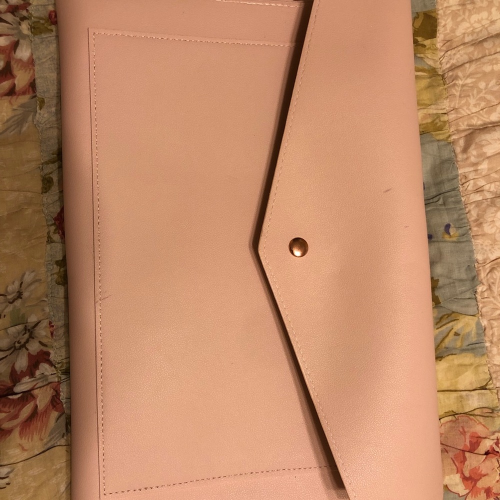 Vegan Leather Portfolio Clutch